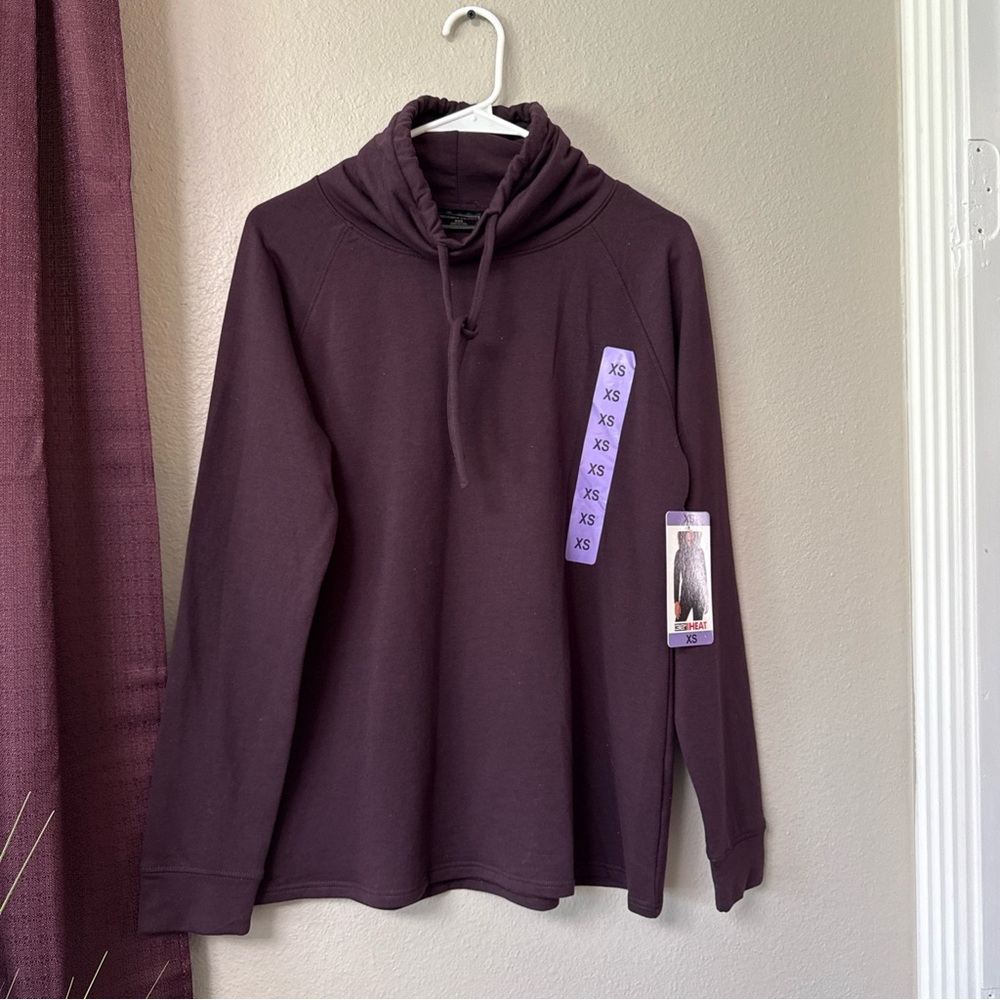 #783 32° Heat boysenberry Cowell Neck Sweatshirt Size Extra Small
